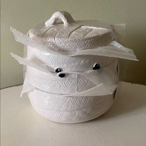 Halloween White Mummy Ceramic measuring cup Set